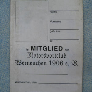 Vereinsdokumente
