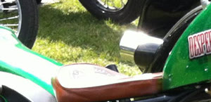 Sattel Detail