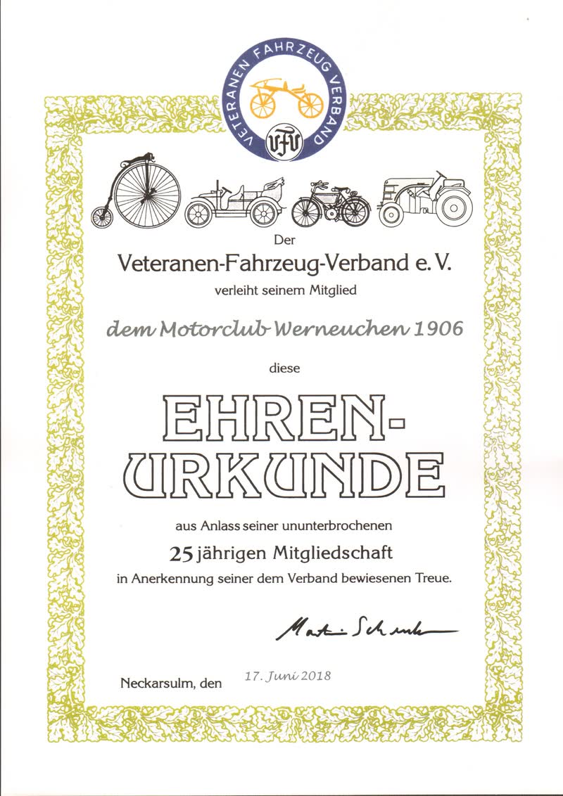 Erinnerungsstück Ernst Geuder