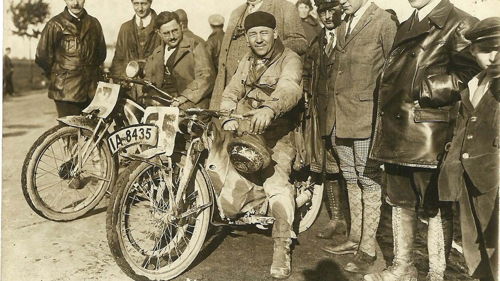 Historische Ausfahrt des MC Werneuchen, 1925