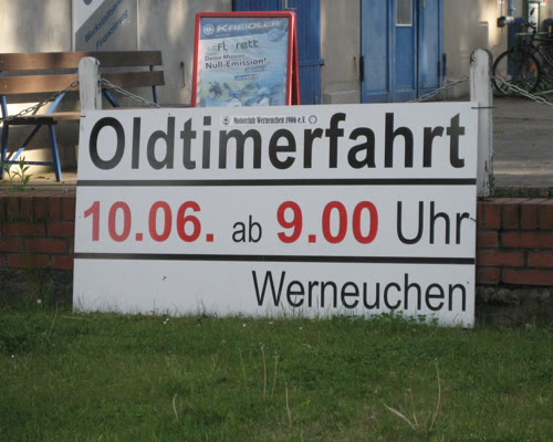 Oldtimer-Ausfahrt Werneuchen